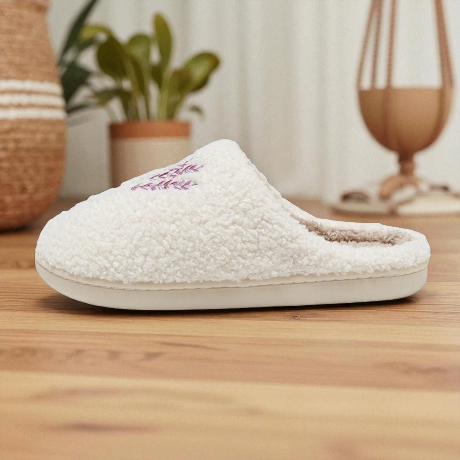 Women’s “Lavender Haze” Fuzzy Slippers