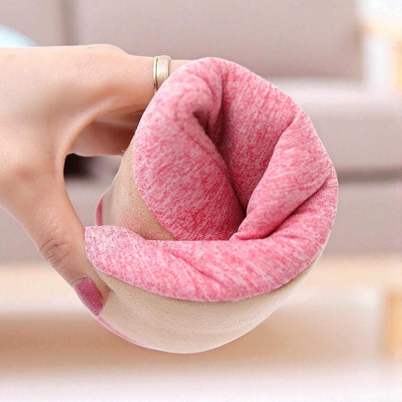 Women’s Plush Faux Fur Indoor Slippers